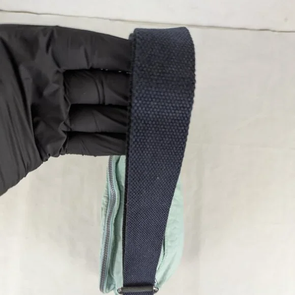 Pre-Owned Kipling Crossbody Bag Cyan - Stylish - Authentic Fast Canada Shipping - Picture 8 of 14